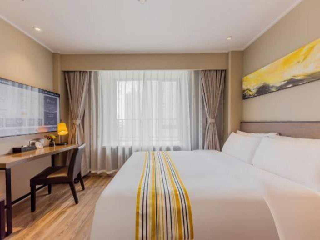 Home Inn Plus Shanghai New International Expo Center Yushan Road Yuanshen Sports Xangai Exterior foto