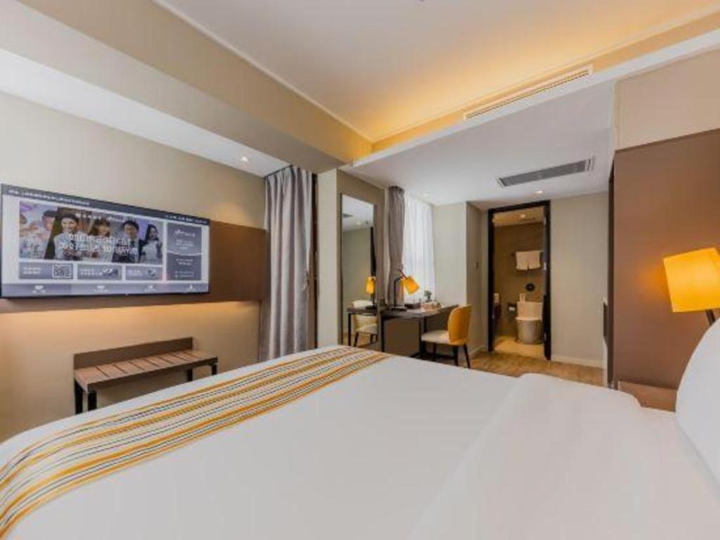 Home Inn Plus Shanghai New International Expo Center Yushan Road Yuanshen Sports Xangai Exterior foto
