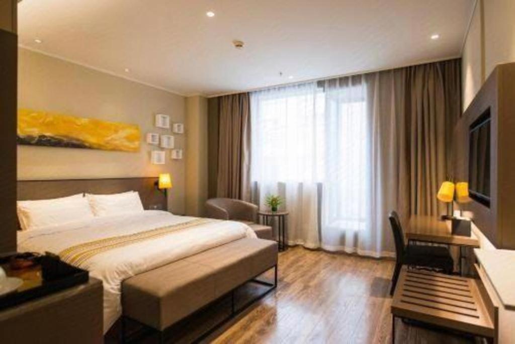 Home Inn Plus Shanghai New International Expo Center Yushan Road Yuanshen Sports Xangai Exterior foto
